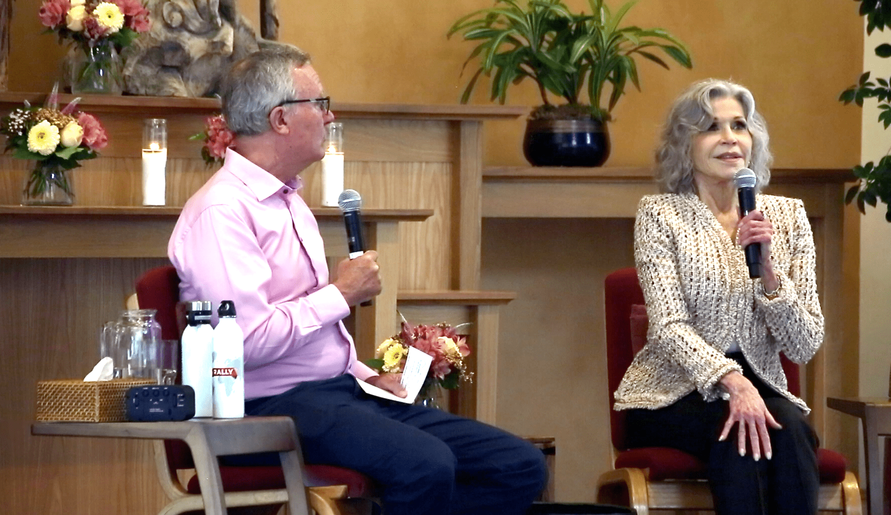 Jane Fonda Challenges Mindfulness Practitioners to Transform Stillness into Climate Action at Spirit Rock