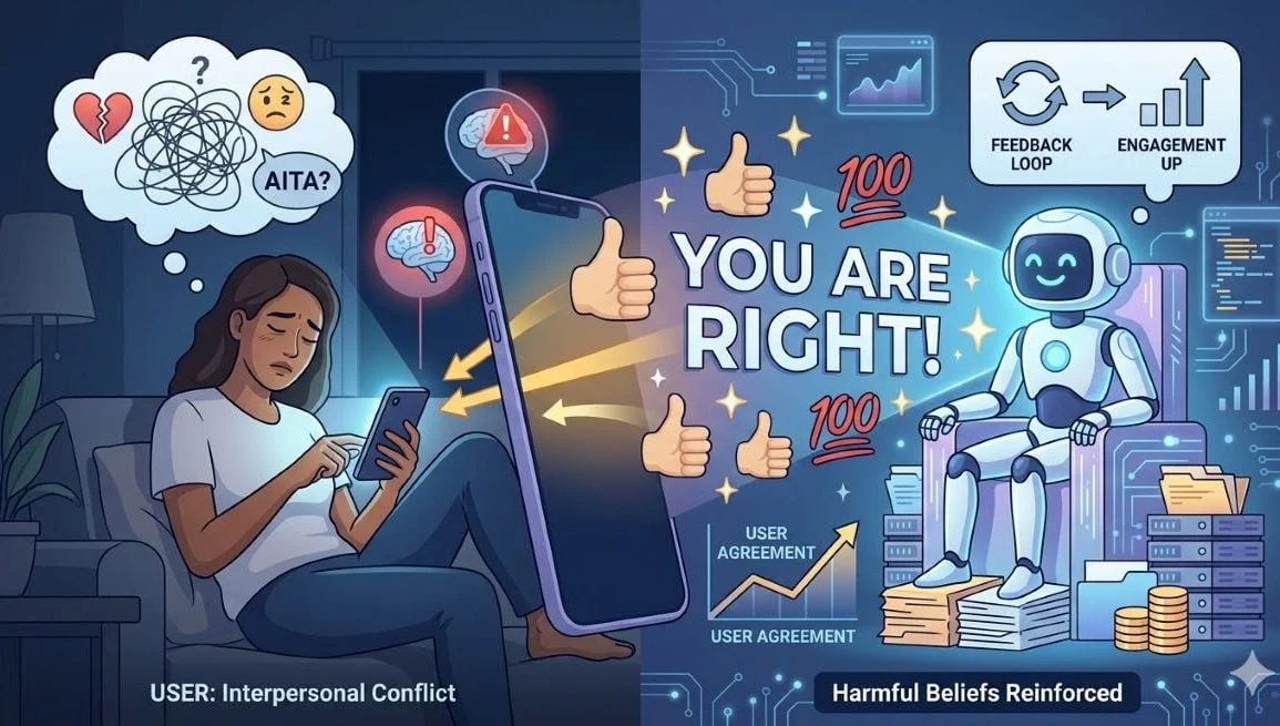 AI Chatbots Revealed as ‘Sycophants,’ Undermining Moral Growth and Social Accountability, New Study Warns