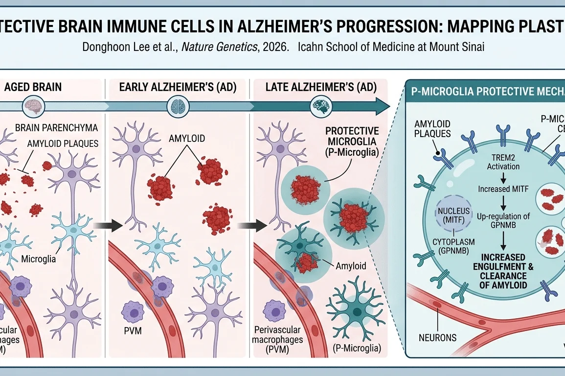 Mount Sinai Researchers Uncover Protective Brain Immune Cells, Paving Way for New Alzheimer’s Therapies